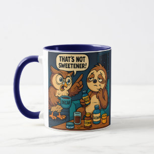Dat is geen zoetstof - grappig koffieontwerp mok