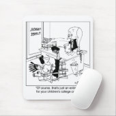 Dat is gewoon een schatting van de uitholling muismat (Met muis)