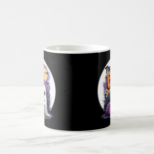 Dat is Halloween Ghost van Boo Sheet Koffiemok (Center)