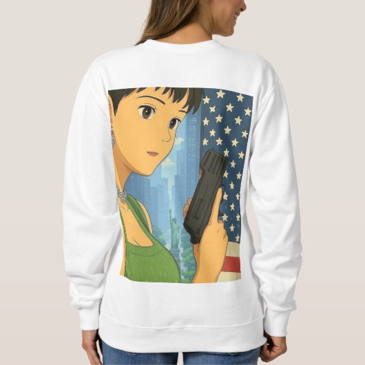 Dat is het Amerika dat ik wil! Trui (Achterkant)