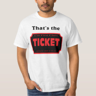 Dat is het kaartje. t-shirt