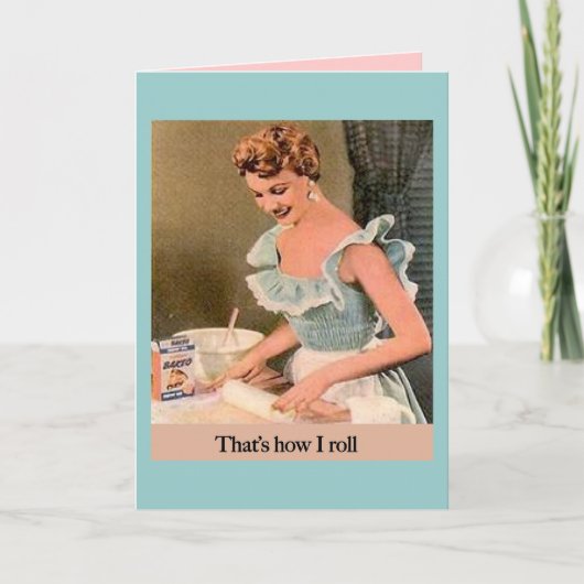 Dat is hoe ik moet rollen. kaart (Voorkant)