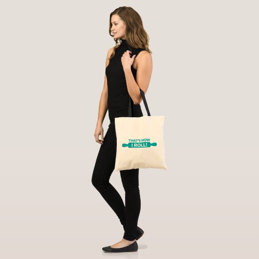 Dat is hoe ik moet rollen tote bag (Voorkant (model))