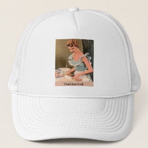 Dat is hoe ik moet rollen. trucker pet