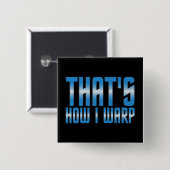 Dat is hoe ik optrek vierkante button 5,1 cm (Voorkant /achterkant)