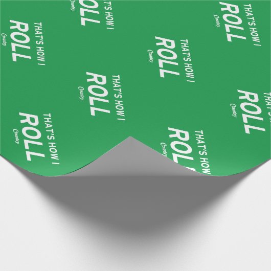 Dat is hoe ik rolt cadeaupapier (Hoek)