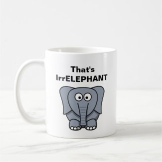 Dat is IrrELEPHANT Koffiemok