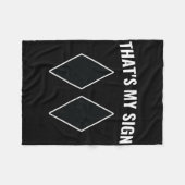 Dat is mijn bord Snowboarden Snow Mountain Skier S Fleece Deken (Voorkant (Horizontaal))