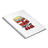 Dat is mijn jam Moppertje jam pot Notitieboek (Rechterzijde)