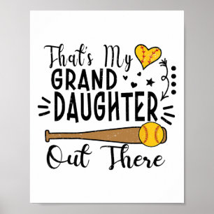 Dat is mijn kleindochter daar Softll oma G Poster