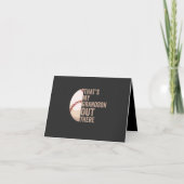 Dat is mijn kleinzoon daar een grappige honkbalfan (Voorkant)