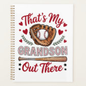 Dat is mijn kleinzoon daar honkbal oma planner (Voorkant)