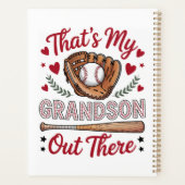 Dat is mijn kleinzoon daar honkbal oma planner (Achterkant)