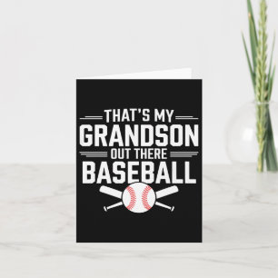 Dat is mijn kleinzoon uit honkbal oma Moederdag Kaart