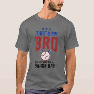 Dat is mijn merk dat ik hier ben voor snack Bar Fu T-shirt