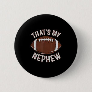 Dat is mijn neef voetbal tante oom familie spel D Ronde Button 5,7 Cm