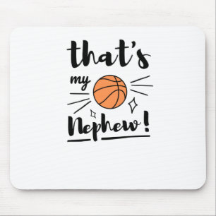 Dat is mijn neefje basketbal muismat