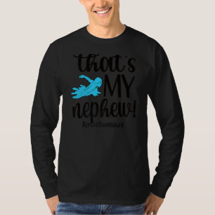 Dat is mijn Nephew Proud Swim tante die tante zwem T-shirt