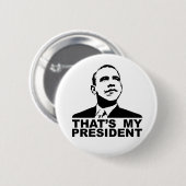Dat is mijn President badge Ronde Button 5,7 Cm (Voorkant /achterkant)