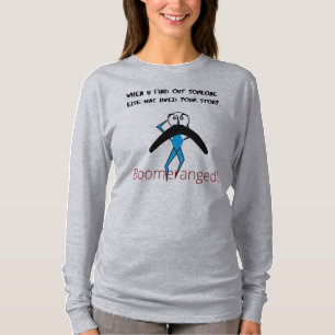 'Dat is mijn verhaal', lange hoes van Boemeranged T-shirt