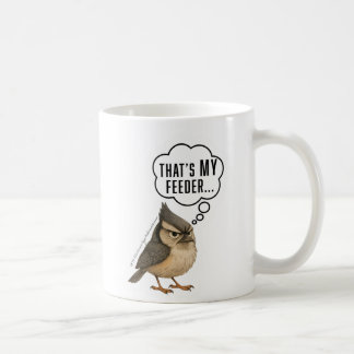 Dat is Mijn Voederbakje Grappige Mees Vogel Koffie Koffiemok