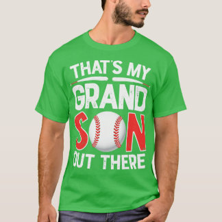 Dat is m'n grote zoon daar waar honkbal voor manne t-shirt