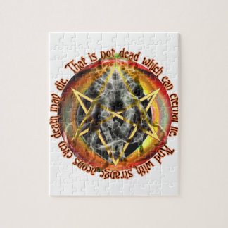 Dat is niet dood, dat kan eeuwig liegen legpuzzel