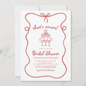 Dat is nog een Italiaans handgetekend rood Vrijgez Kaart (Voorkant)