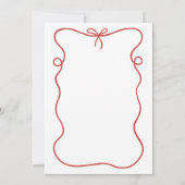 Dat is nog een Italiaans handgetekend rood Vrijgez Kaart (Achterkant)