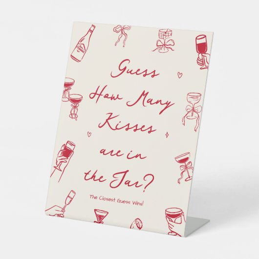 Dat is nog een Vrijgezellenfeest raad eens hoeveel Reclamebord Met Voetstuk (Voorkant)