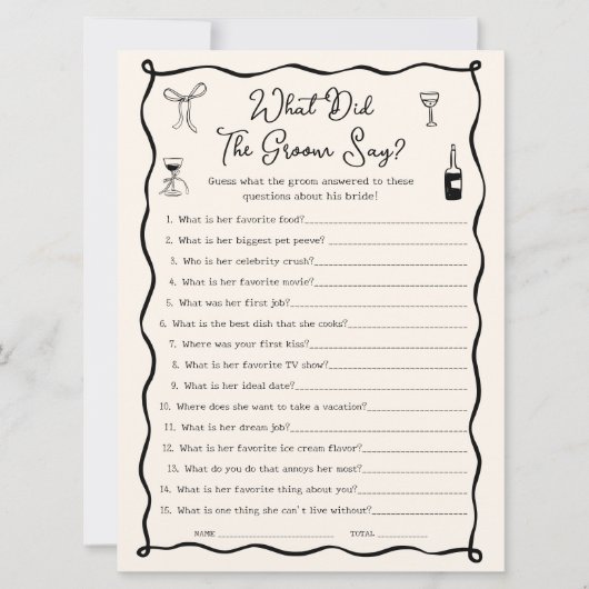 Dat is nog een Vrijgezellenfeest wat de bruidegom Kaart (Voorkant)