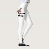 Dat is onzin shirt schattig en grappig dier leggings (Rechts)