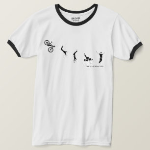 Dat is precies hoe ik moet rollen - Grappig fietse T-shirt