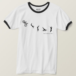 Dat is precies hoe ik moet rollen - Grappig fietse T-shirt