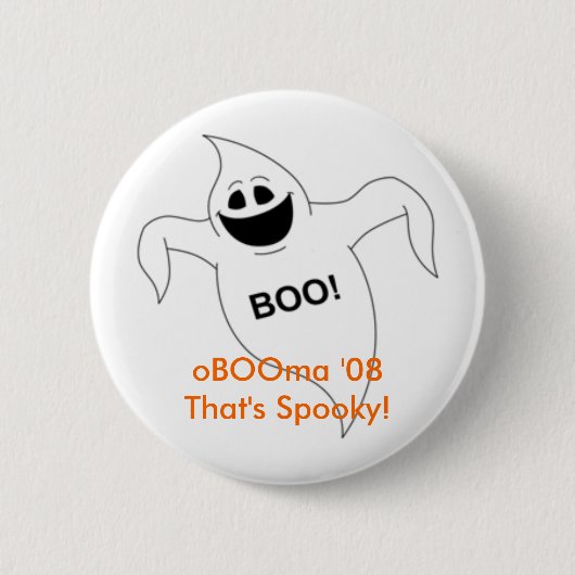 Dat is Spooky. Knoop Ronde Button 5,7 Cm (Voorkant)