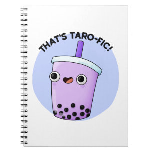 Dat is Taroffic Grappige Boba Thee Woordspeling Notitieboek