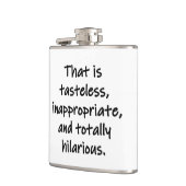 Dat is Tasteless Heupfles (Links)