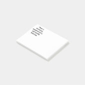 Dat is Tasteless Post-it® Notes (Schuin)