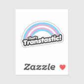 Dat is Transtastisch Sticker (Vel)