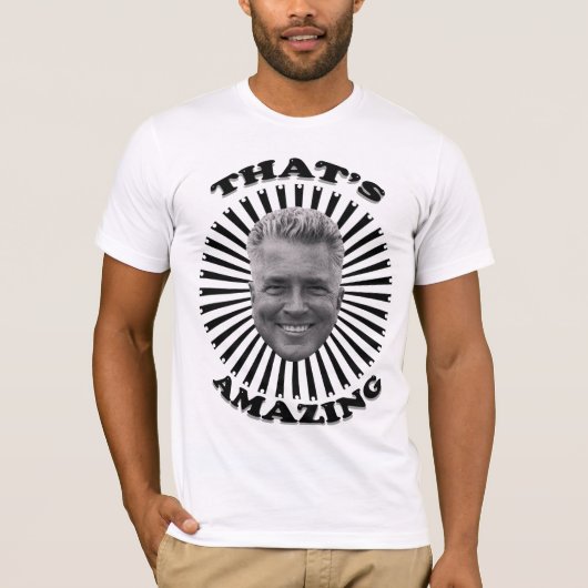 DAT IS VERBAZEND Huell Howser  T-shirt (Voorkant)