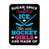 Dat is waar Hockey Meisjes van gemaakt zijn Magneet (Verticaal)