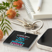 Dat is waar Hockey Meisjes van gemaakt zijn Sleutelhanger (Voorkant Rechts)