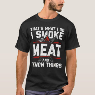 Dat is wat ik doe als ik ga roken. t-shirt