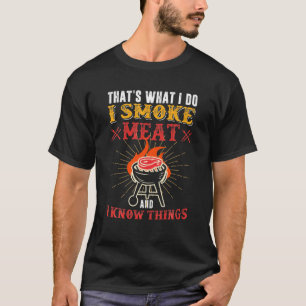 Dat is wat ik doe als ik vlees rook en ik weet din t-shirt