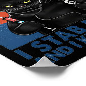 Dat is wat ik doe als verpleegster in de straat... poster (Hoek)