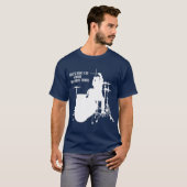 Dat is wat ik doe en wat ik weet Drummer T-shirt (Voorkant volledig)