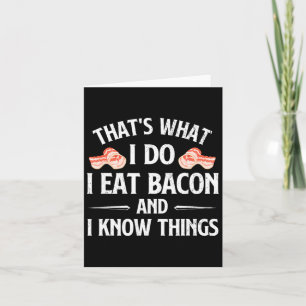 Dat is wat ik doe ik eet con - con lover bbq varke kaart