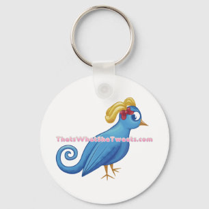 Dat is wat ze Sleutelhanger twittert