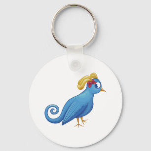 Dat is wat ze twittert - Bird Logo Sleutelhanger