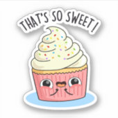 Dat is zo'n grappige, besproeide koepelspin sticker (Voorkant)